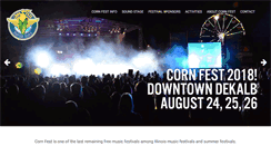Desktop Screenshot of cornfest.com